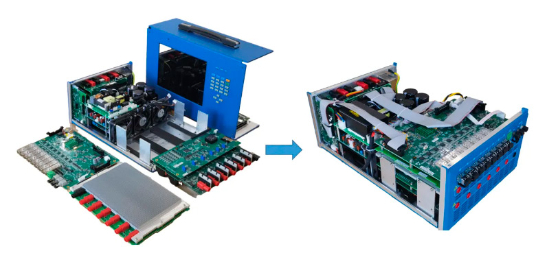 Internal Structure of KF86P Universal Relay Test Set